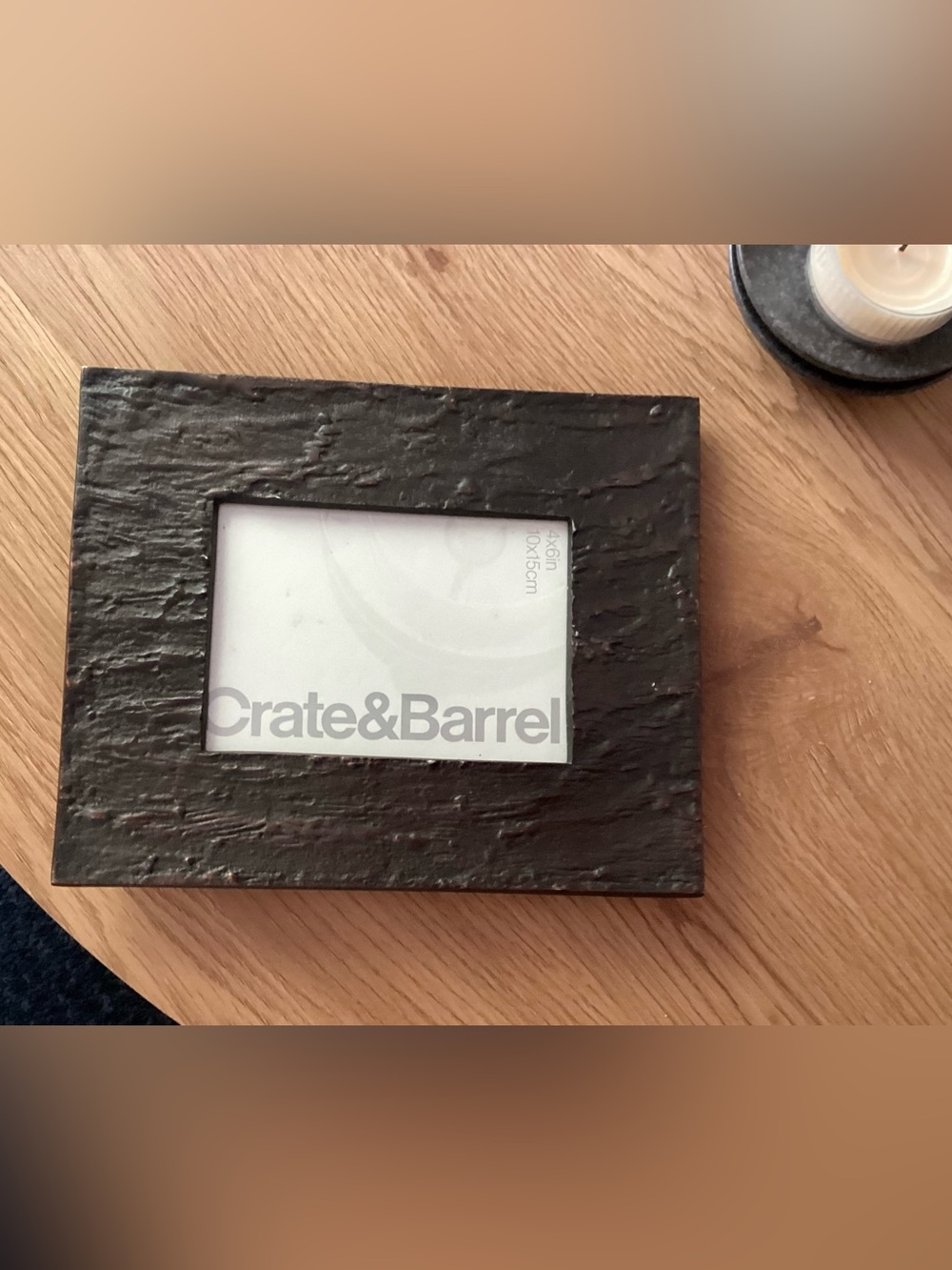 Crate and barrel 4x6 wabi sabi frame